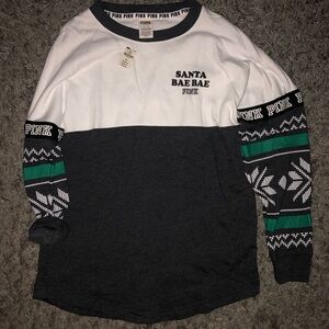 Victoria’s Secret PINK Santa Bae Bae, Size M, New With Tags